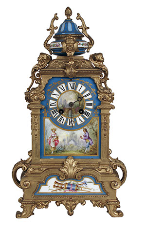 19th century French mantle clock
