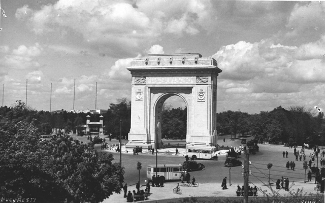 Arcul de Triumf din Bucuresti. Bucharest Arch of Triumph.