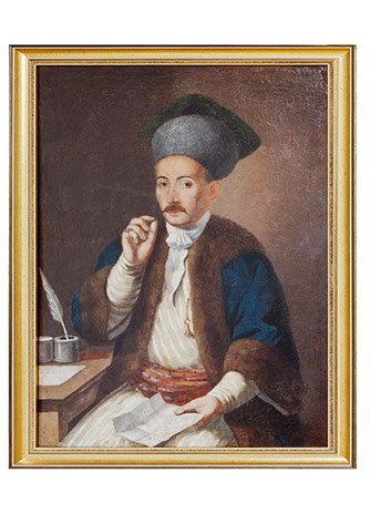Portret Serdarul Dimitrie Aman portrait noble.