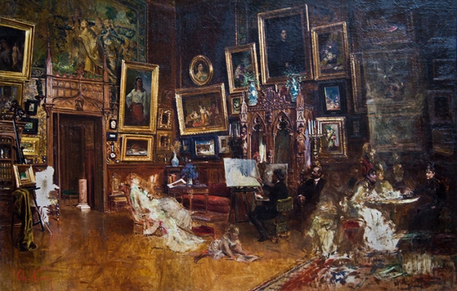 Atelier pictura Aman 1904.